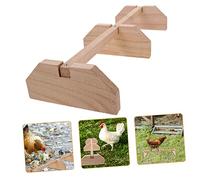 UKCOCO Wooden Chicken Perch for Roosters and Hens Natural Bird Roosting Bar for Coop Safe and Comfortable Stand for All Breeds Chicken Perch for Healthy Exercise