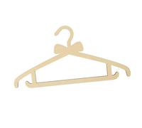 UKCOCO Wooden Hanger with Smooth Edges Safe Non Scratch Clothes Hanger for Dresses Shirts Skirts Wood Material for Nursery Closet Organization and Shower Gift