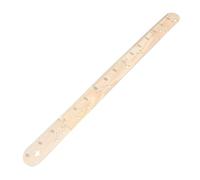 UKCOCO Wooden Height Chart Wall Growth Ruler for Boys, 12.5x35.4cm Measuring Chart with Star Design, Nursery Wall Decor for ’s Room