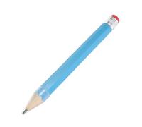 UKCOCO Wooden Jumbo Pencil with Cap and Eraser Large Pencil for Writing Drawing and Doodling Smooth Surface Big Pen for School Kindergarten Home and Office Supplies