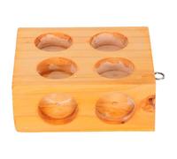 UKCOCO Wooden Lab Block and Friction Slider for Classroom Physics Experiments, Essential Science Education Accessory for Newtonian Mechanics Demonstrations