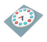 UKCOCO Wooden Sorting Clock for Early Learning Educational with Design Interactive Teaching for Boys and Develops and Shape Recognition