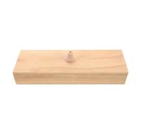 UKCOCO Wooden Tuning Fork and Provides Precise Tuning Support with Anti-Slip Base Resonance Box Amplifies Overtones 11.6x3.5x3.2in Sound Resonator for Meditation and Musical Education