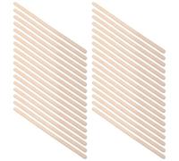 UKCOCO Wooden Waxing Sticks Spatula for Hair Removal and Shaping Eyebrows 100pcs round Edge Design Multi-purpose Wood Wax Wand Comfortable Experience for Applying Wax