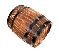 UKCOCO Wooden Wine Barrel Decorative Prop Rustic Oak Barrel for Home Hotel Decor Unique Wine Bar Accessory Versatile Design for Living Room Office