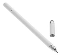 UKCOCO Writable Stylus Crayon Touchscreen Tip Pen Notebook Electronic Tablet Lanyard Mobile Phones Smart Phone Cell Phones Smartphone Portable Screen Stainless Steel Alloy White