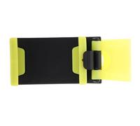 UKCOCO Yellow Steering Wheel Phone Holder for Car Universal Smartphone Clip Mount Mobile Phone Rack for Vehicle Navigation