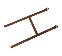 UKCOCO Yoga Mat Binding Strap Leather H Buckle Carry Strap for Yoga Mat, Outdoor Blankets, Camping and Movement
