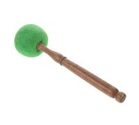 UKCOCO Yoga Mindfulness Bowl Mallet with Wool Head and Wooden Handle, Easy to Use Portable Sound Bowl Striker for Yoga Class Meditation and Relaxation