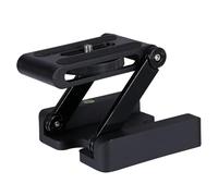 UKCOCO Z-type Foldable Camera Tripod Mount Plate Quick Release Z-shaped Folding Platform Stand Holder for Desktop and Outdoor Photography, Portable Black Camera Mount