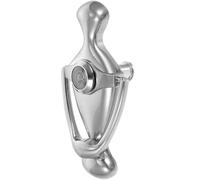 UKCOCO Zinc Alloy Front Door Knocker with Peephole for Home Use and Outdoor Installation Offering Enhanced Security