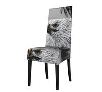 UKCZZLMSQ Elastic Sketching an eagle Printed Dining Chair Seat Covers-Dustproof, Splash-Proof,Perfect for Restaurants, Kitchens