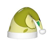 UKCZZLMSQ Plush cartoon pear Printed Christmas Hats â€“Perfect New Year's Holiday Home Decorations & Party Supplies