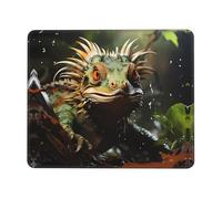 UKCZZLMSQ Spiny lizards Printed Comfortable Mouse Pad â€“ Mouse Pad with Non-Slip Rubber Base, for Office, Home & Laptop 7.9 x 9.5 in