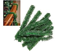 UKDeals Direct® 10 Pack Artificial Tree Christmas Garland Wire Ties FIR Tie Wire Green XMAS Wire Tie pine Green