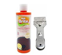 UKDeals Direct® Hob brite Hob Cleaner Original Ceramic, Electric, Halogen and Induction Hob Cream Cleaner 250ml & Metal Scraper