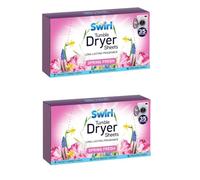 UKDeals Direct® Spring Fresh Tumble Dryer Laundry Sheets 35 Pack For Fresh Clothes and Linen (2 x 35 Sheets = 70 Sheets)