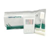 UKDrugTesting 11 Panel Ultra Workplace Drug and Alcohol Saliva Drug Testing Cube