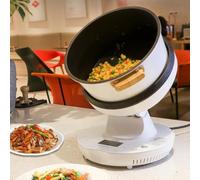UKDUANWEI Full Automatic Cooking Machine | Electric Meal Cooker Multifunctional Dishes Maker | Non-Stick Pan Stir-Fry Machine | Adjustable Speeds 360°Automatic Stir Fry Robot