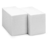 UKEENOR Disposable Cloth-Like Napkins,Decorative Bathroom Linen Feel Hand Towels,Guest Towels for Parties, Weddings, Anniversary, Dinners or Events 15.7 X 7.8 Inch Pack of 100