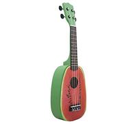 Ukelele Kit 21 Inch 12 Fret 4 String Basswood Ukulele Electric Acoustic Guitar Watermelon Style Ukelele For Musical Instrument Lover