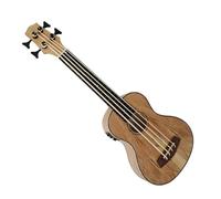 Ukelele Musical Instrument 30 Inch Electric Bass Ukulele Spalted Maple Body 4 String Ukelele With Padding Bag