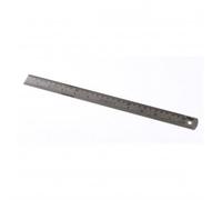UKEN 24" Stainless Steel Double Side Ruler Conversion Precision Straight Edge 60cm (600mm) Measuring Scale with Easy Reading Graduation, Rust Proof, Metric Conversion Table