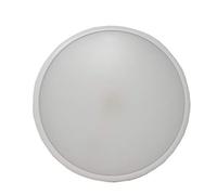UKEW 22W LED Flush Ceiling Light - Surface Mount Slimline Round IP65 Waterproof 40mm 2000lm Bright Lighting - Bulkhead for Bathroom, Kitchen, Hallway, Outside Porch (Daylight 6500K)