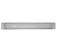 UKEW 2FT Slimline LED Batten Light - 18W 60CM Linear Tube Ceiling Surface Mounted 1440 Lumens Daylight 6500K - Lighting Fixtures for Garage Halls Office