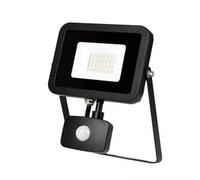 UKEW 30W LED Floodlight with PIR Motion Sensor, IP65 Waterproof Outdoor Wall Mounted Spotlight Pre Wired 1M Cable / 6500K Daylight White