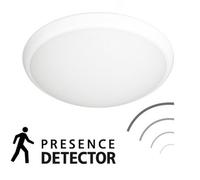 UKEW Motion Sensor Bulkhead Screw Bulb Microwave Pir Light E27 Ip44