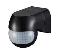 UKEW Outdoor PIR Motion Sensor Switch - IP44 (Passive Infrared) 180° Motion Detector Wall-Mounted - 12m Range Adjustable Timer 10s-15min Ideal for Security Lights - 800W Max Load