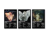 UKewei 3 PCS Deftones Poster Rock Band Music Album Poster Wall Art Canvas Posters Room Decorative Aesthetic Poster Print Decor Posters 08x12inch(20x30cm)-3pcs Style-3