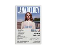 UKewei Lana Del Rey Album Cover Canvas Wall Art 08x12inch (20x30cm) - Modern Family Bedroom Decor
