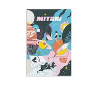 UKewei Mitski Album Cover Decorative Painting Canvas Wall Posters And Art Picture Print Modern Family Bedroom Decor 08x12inch(20x30cm)