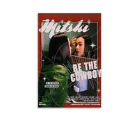 UKewei Mitski Poster Be The Cowboy Album Singer Music Cover Poster Poster Decorative Painting Canvas Wall Posters And Art Picture Print Modern Family Bedroom Decor Posters 08x12inch(20x30cm)