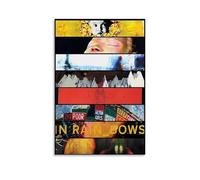 UKewei Radiohead Poster Rock Band Music Album Collage Vintage Cover (2) Music Posters for Room Aesthetic Canvas Wall Art Bedroom Decor12x18inch(30x45cm)
