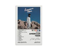 UKewei Teen Poster Khalid Album Music Cover Poster Decorative Painting Canvas Wall Posters And Art Picture Print Modern Family Bedroom Decor Posters 12x18inch(30x45cm)