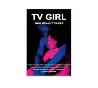 UKewei Tv Poster Girl Music Band Album Vintage Cover Music Posters for Room Aesthetic Canvas Wall Art Bedroom Decor08x12inch(20x30cm)