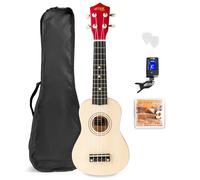 Ukey Soprano Children's Ukulele Kit 21" Natural - Perfect for Beginners