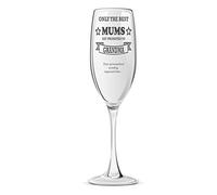 ukgiftstoreonline Best Mum Gets Promoted To Grandma Personalised Engraved Champagne Glass