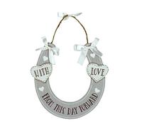 ukgiftstoreonline Love Story Vintage Style Horseshoe From This Day Forward