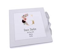 ukgiftstoreonline Personalised Baby My First Year Keepsake Record Book With Initial