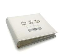 ukgiftstoreonline PERSONALISED BABY PHOTO ALBUM GIFT BOXED
