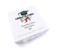 ukgiftstoreonline Personalised Congratulations On Your Graduation Gift Keepsake Memory Box (Large)