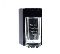 ukgiftstoreonline Personalised Engraved Highball Glass Dimple Foot with Any Message for Any Occasion
