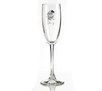 ukgiftstoreonline Personalised Graduation Champagne Prosecco Glass, 220ml, 7.5oz, Printed Keepsake (Sky is The Limit)