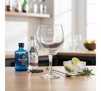 ukgiftstoreonline Personalised Mummy Gin and Tonic Engraved Balloon Glass with Sentiment Gift Boxed 696ml