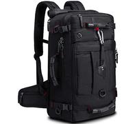 ukglobe Backpack Rucksack Knapsack Outdoor Mountaineering Traveling Bag for Men Black 2070#