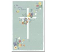 UKGreetings Religious Easter Card Pack of 5 Cards - Rejoice at Easter
